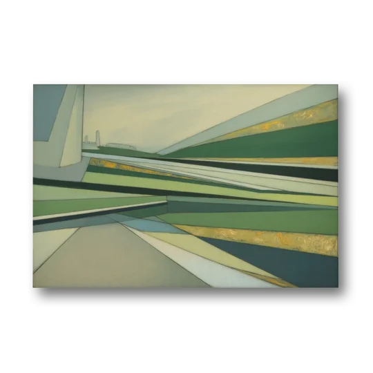 Vake Park Serenity - Canvas Wall Art - Front