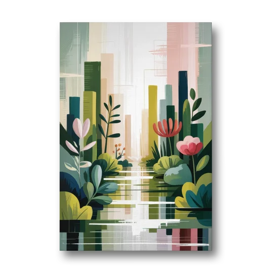 VanDusen Botanical Garden - Canvas Wall Art - Front