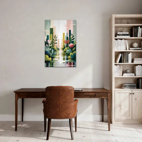 VanDusen Botanical Garden - Canvas Wall Art - Office - 24x36
