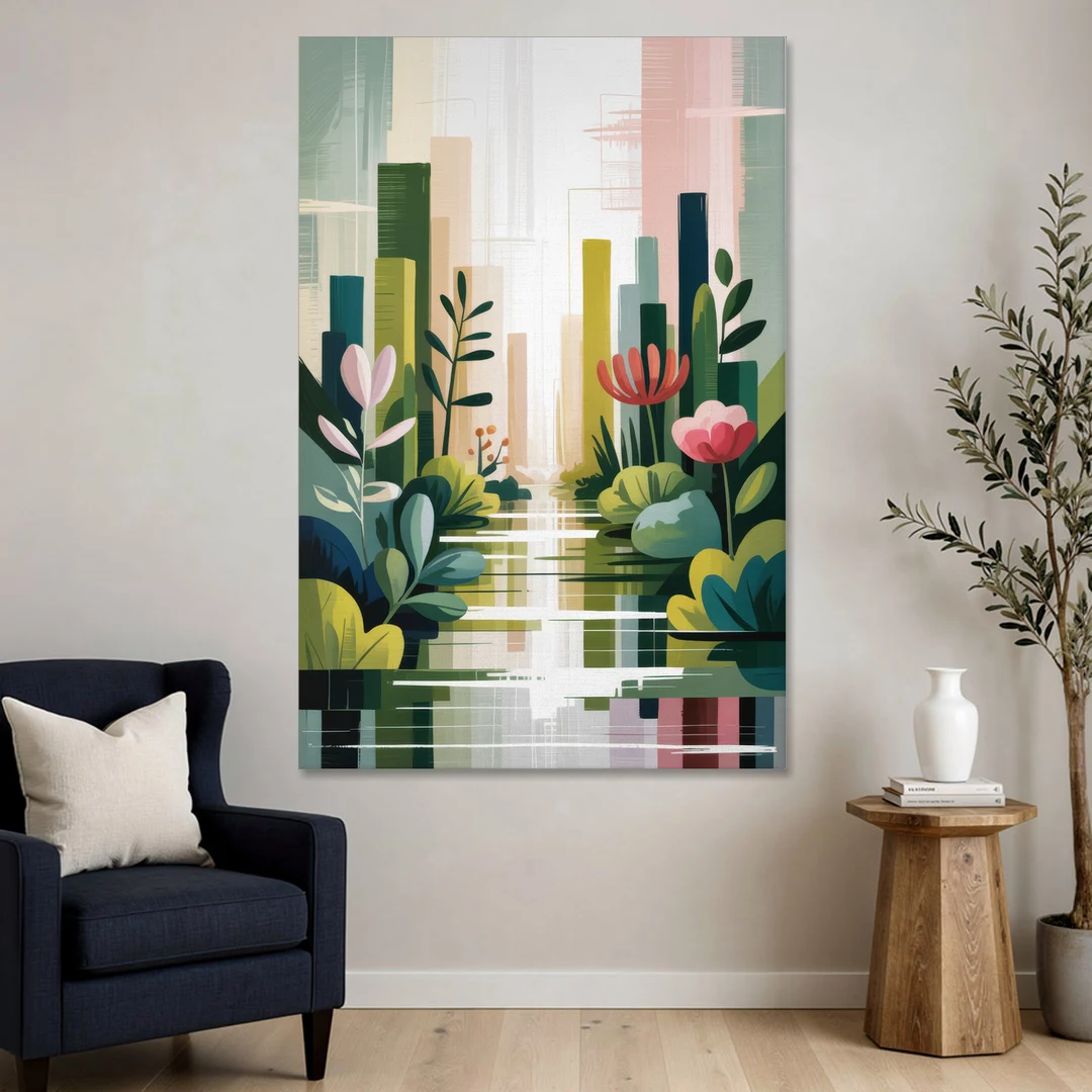 VanDusen Botanical Garden - Canvas Wall Art - Sofa - 40x60