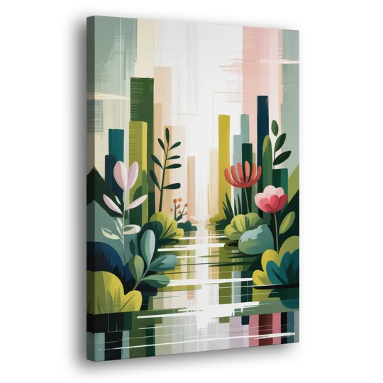 VanDusen Botanical Garden - Canvas Wall Art - Side
