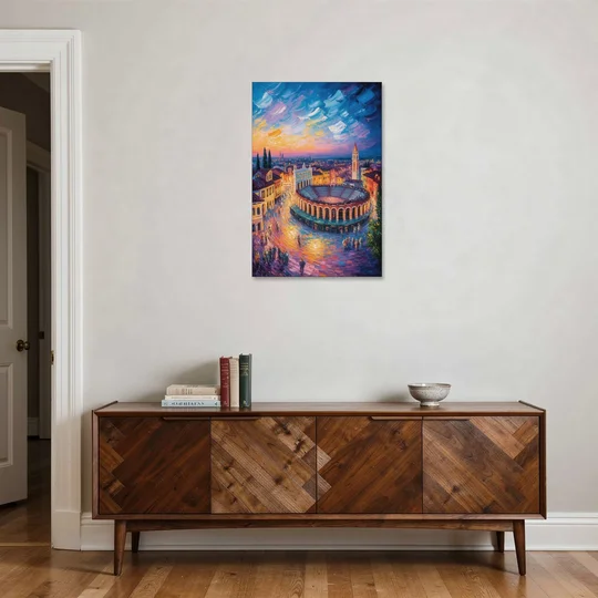 Verona's Roman Theatre - Canvas Wall Art - Coffee Table - 24x36