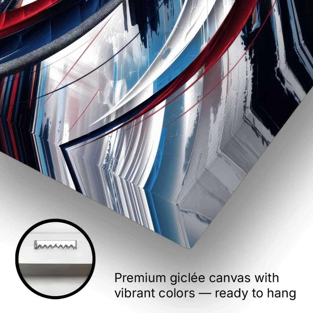 Washington Capitals Hockey - Canvas Wall Art - Gallery Wrap Corner