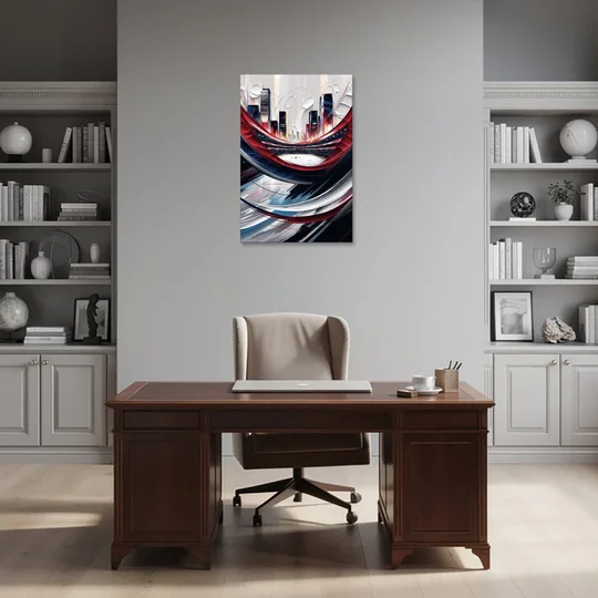 Washington Capitals Hockey - Canvas Wall Art - Office - 24x36