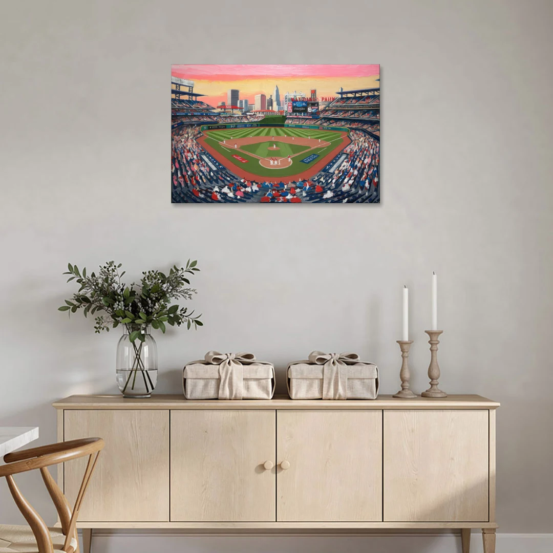 Washington Nationals Baseball - Canvas Wall Art - Coffee Table - 36x24
