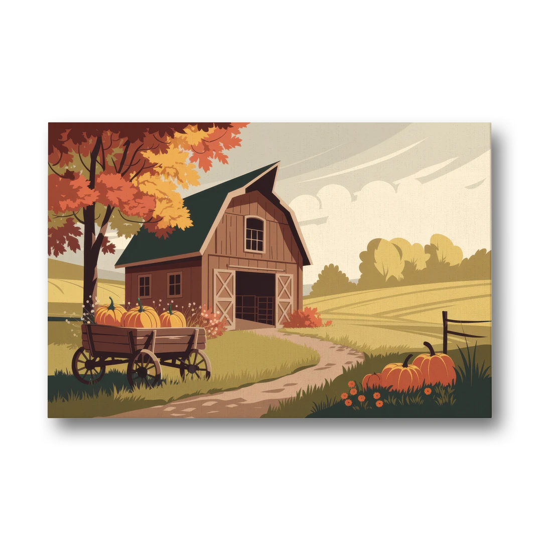 Wichita Rustic Charm - Canvas Wall Art - Front