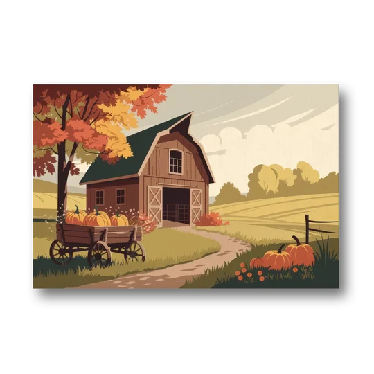 Wichita Rustic Charm - Canvas Wall Art - Front