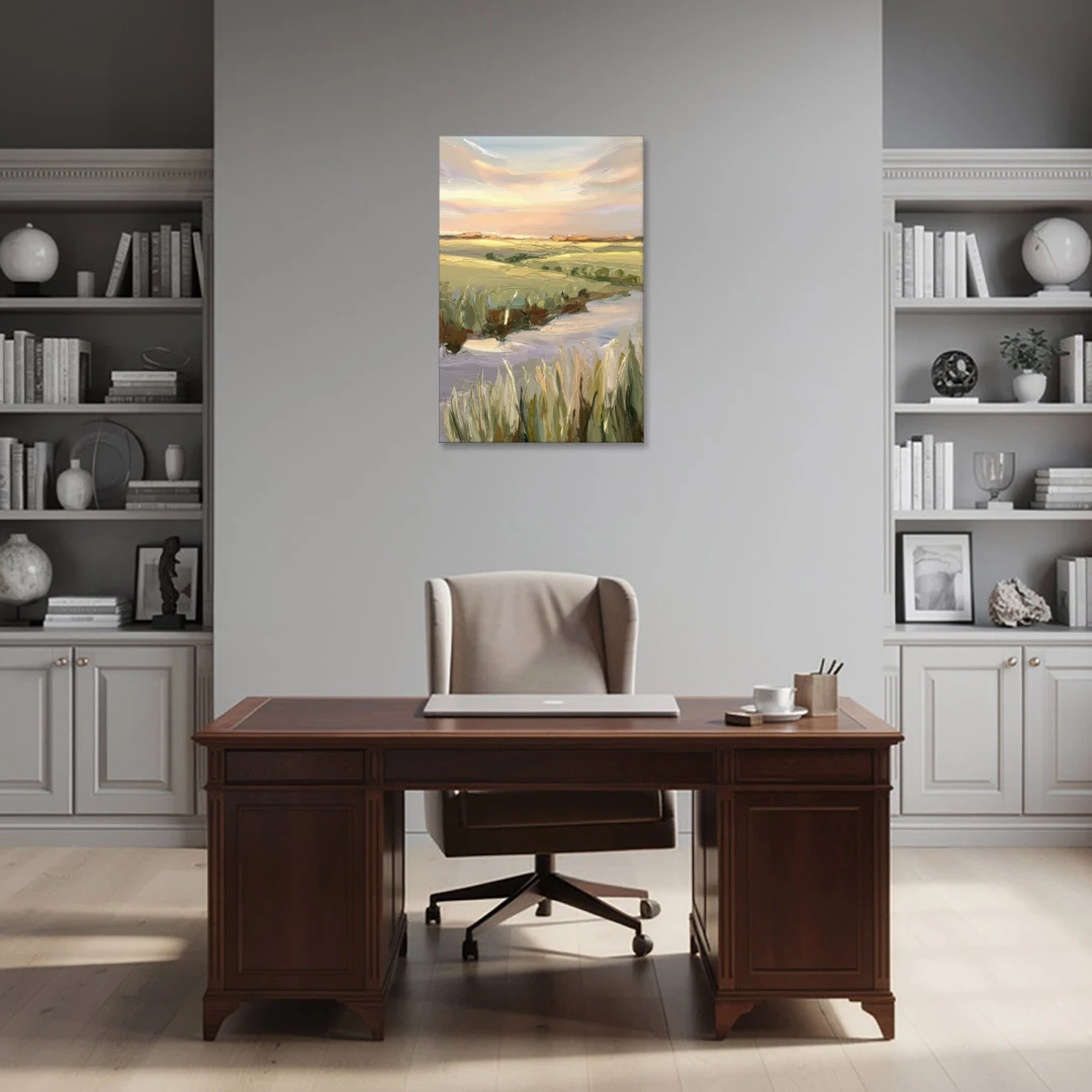 Wichita Scenic Horizons - Canvas Wall Art - Office - 24x36