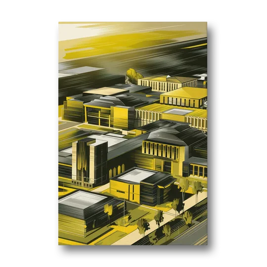 Wichita State Shockers Pride - Canvas Wall Art - Front