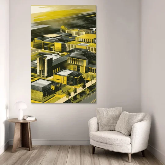 Wichita State Shockers Pride - Canvas Wall Art - Sofa - 40x60