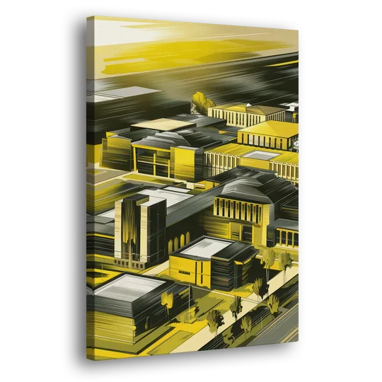 Wichita State Shockers Pride - Canvas Wall Art - Side